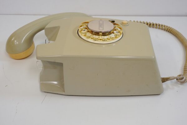 Vintage grey PTT W65 Wall Telephone