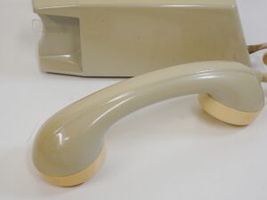 Vintage grey PTT W65 Wall Telephone