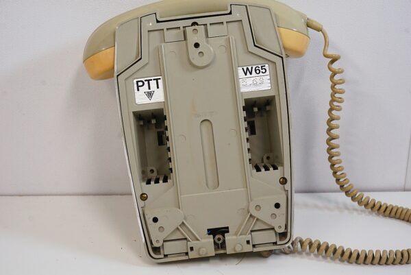 Vintage grey PTT W65 Wall Telephone