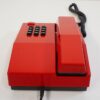 Red Unifoon TDK push button phone from 1986