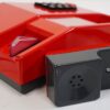 Red Unifoon TDK push button phone from 1986