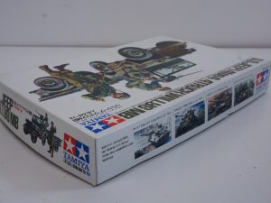 Vintage TAMIYA US Jeep 1/4 ton 4x4 Willys MB 1:35 Scale Model Kit