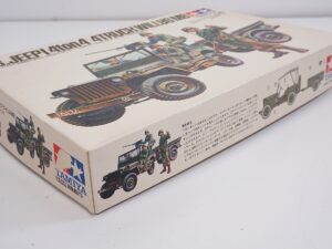 Vintage TAMIYA US Jeep 1/4 ton 4x4 Willys MB 1:35 Scale Model Kit