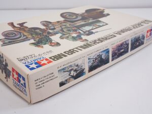 Vintage TAMIYA US Jeep 1/4 ton 4x4 Willys MB 1:35 Scale Model Kit