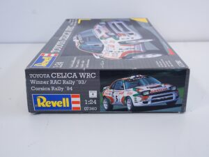 Vintage Revell Toyota Celica WRC 1:24 Scale Model Kit #07360 - Winner RAC Rally '93/ Corsica Rally '94