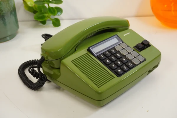 vintage Siemens Comfoset green business phone