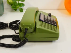 vintage Siemens Comfoset green business phone