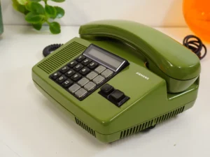 vintage Siemens Comfoset green business phone