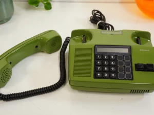 vintage Siemens Comfoset green business phone