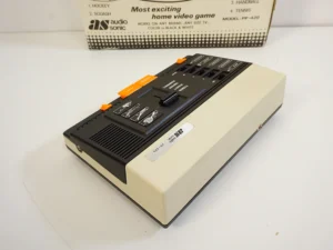 Vintage Retro Audio Sonic Home Video Game Console - Sports Games & Pong Fun!