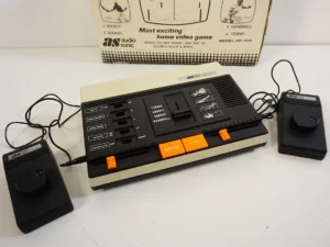 Vintage Retro Audio Sonic Home Video Game Console - Sports Games & Pong Fun!