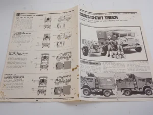 MAX C.M.P. Light Truck Military Vehicle 1:35 scale model kit