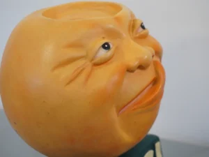 Authentic Vintage Advertising Display Head for Aperitif Rossi Drink (Martini Rossi) – 1930s-1950s