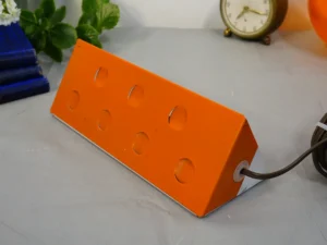 Vintage 1970s Orange Bedside Wall Lamp - Stylish Design Scandinavian design