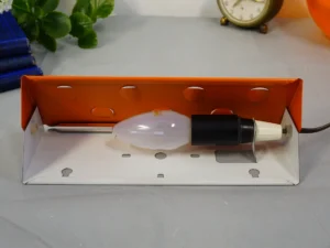 Vintage 1970s Orange Bedside Wall Lamp - Stylish Design Scandinavian design