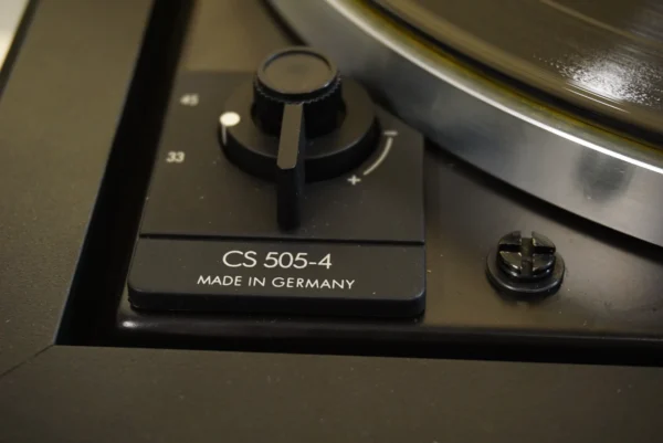 a DUAL CS 505-4 "Audiophile Concept" Vintage Classic Turntable