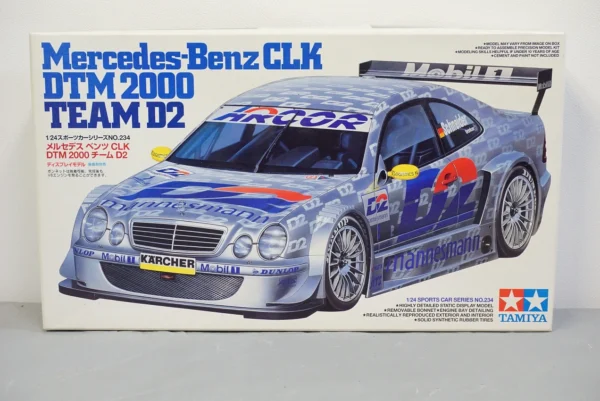 TAMIYA Mercedes-Benz CLK DTM 2000 Team D2 1:24 scale model kit