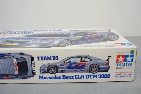 TAMIYA Mercedes-Benz CLK DTM 2000 Team D2 1:24 scale model kit