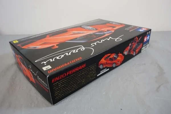 Tamiya Enzo Ferrari 1/24 Scale Model Kit – Lightly Started, Complete & Ready to Build!