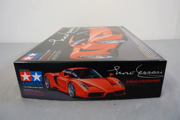 Tamiya Enzo Ferrari 1/24 Scale Model Kit – Lightly Started, Complete & Ready to Build!