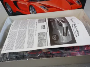 Tamiya Enzo Ferrari 1/24 Scale Model Kit – Lightly Started, Complete & Ready to Build!