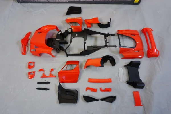 Tamiya Enzo Ferrari 1/24 Scale Model Kit – Lightly Started, Complete & Ready to Build!