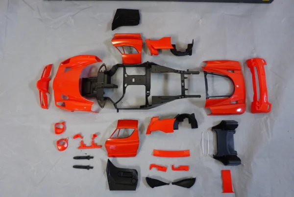 Tamiya Enzo Ferrari 1/24 Scale Model Kit – Lightly Started, Complete & Ready to Build!