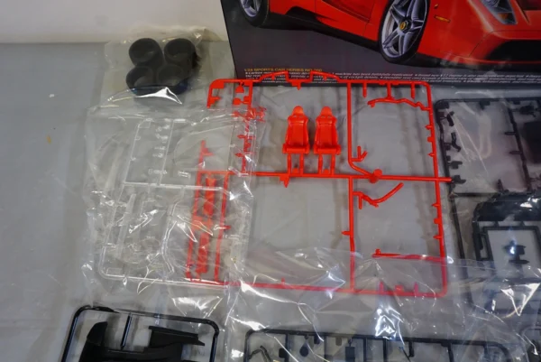 Tamiya Enzo Ferrari 1/24 Scale Model Kit – Lightly Started, Complete & Ready to Build!