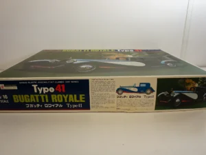 Bandai 1:16 Scale Type 41 Coupe De Ville Bugatti Royale Model Kit - Vintage Rare Large Scale Model Kit # 0538037-3600