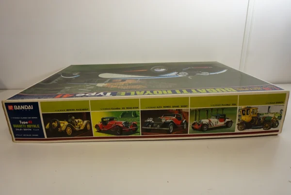 Bandai 1:16 Scale Type 41 Coupe De Ville Bugatti Royale Model Kit - Vintage Rare Large Scale Model Kit # 0538037-3600