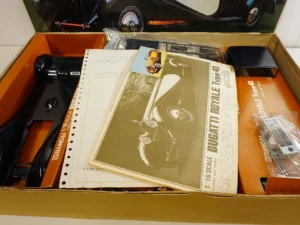 Bandai 1:16 Scale Type 41 Coupe De Ville Bugatti Royale Model Kit - Vintage Rare Large Scale Model Kit # 0538037-3600