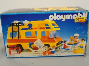 Vintage Playmobil 3148 Camper Van Set (1986) – Original Box & Manual Included!