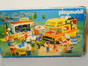 Vintage Playmobil 3148 Camper Van Set (1986) – Original Box & Manual Included!