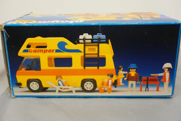 Vintage Playmobil 3148 Camper Van Set (1986) – Original Box & Manual Included!