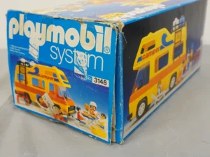 Vintage Playmobil 3148 Camper Van Set (1986) – Original Box & Manual Included!