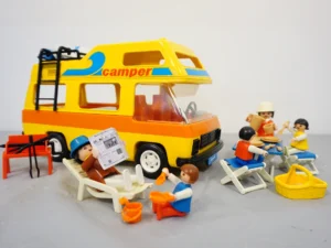Vintage Playmobil 3148 Camper Van Set (1986) – Original Box & Manual Included!