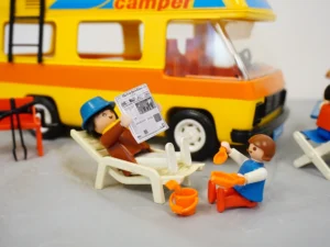 Vintage Playmobil 3148 Camper Van Set (1986) – Original Box & Manual Included!