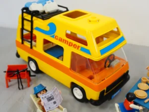 Vintage Playmobil 3148 Camper Van Set (1986) – Original Box & Manual Included!