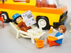 Vintage Playmobil 3148 Camper Van Set (1986) – Original Box & Manual Included!