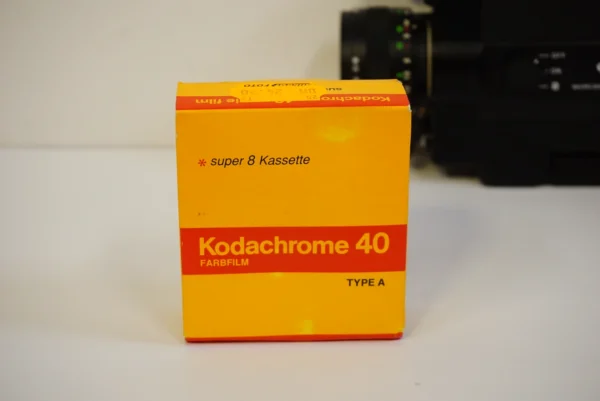 Vintage Canon 310XL Super 8mm Camera + Kodachrome 40 Film – Excellent Condition!