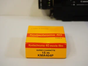 Vintage Canon 310XL Super 8mm Camera + Kodachrome 40 Film – Excellent Condition!