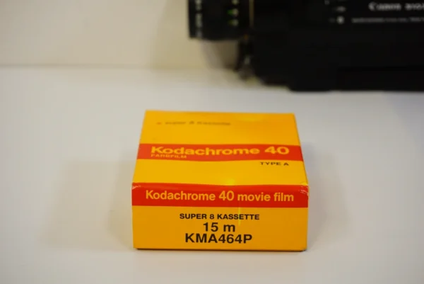 Vintage Canon 310XL Super 8mm Camera + Kodachrome 40 Film – Excellent Condition!