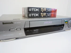 Panasonic NV-HD645 VHS HiFi Video Recorder – Tested with 2 video cassettes