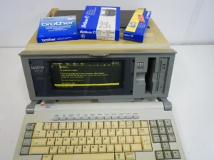 RARE 1989 Brother WP-5 Word Processor - WORKING - QWERTY