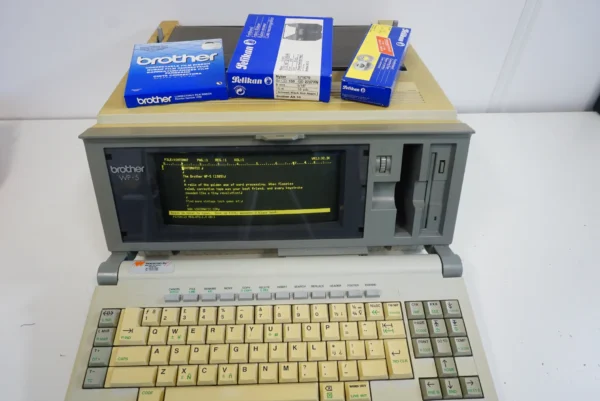 RARE 1989 Brother WP-5 Word Processor - WORKING - QWERTY