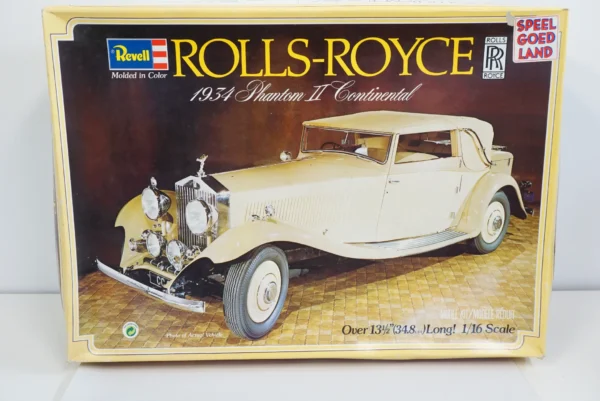 Revell 1934 Rolls Royce Phantom II Continental 1:16 model kit